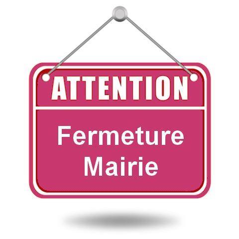fermeture de la mairie