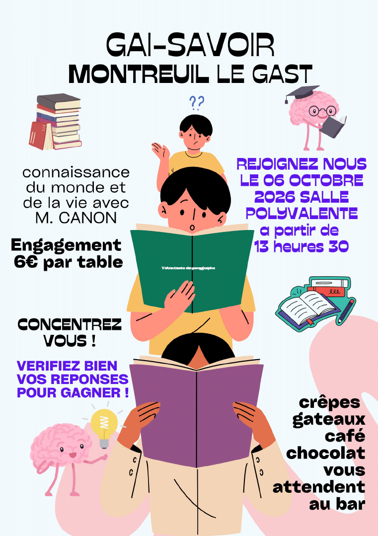 gai savoir 06 10 2026